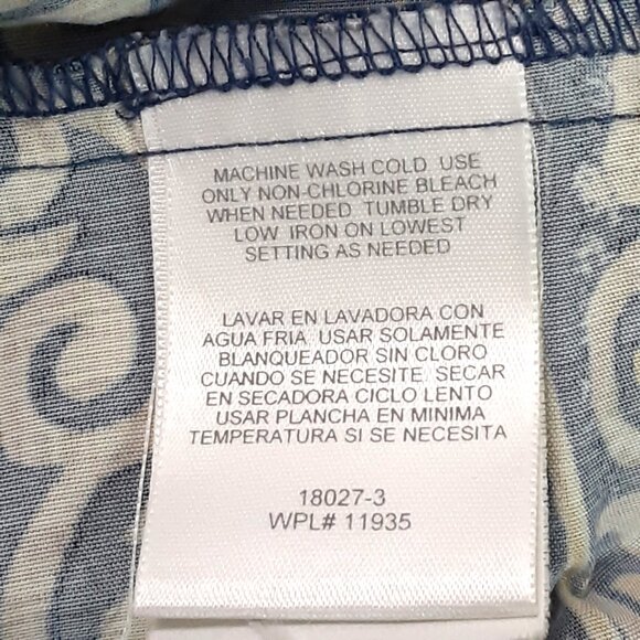 Worthington Woman's Petite Dress Size SMALL, Sleeveless, Button-up, Knee Length - Picture 4 of 8